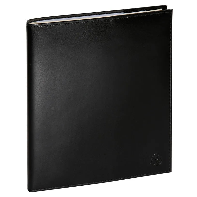 Agenda 2027 EXACOMPTA Semainier Pratic 19 - 14 x 18 cm - 1 semaine sur 2 pages - Orientation horizontale - Volga noir - 3660942065580