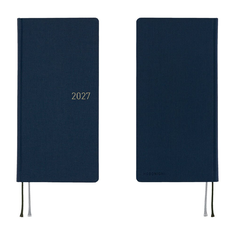 Agenda 2027 HOBONICHI Techo Weeks - Colors : Midnight Blue - 