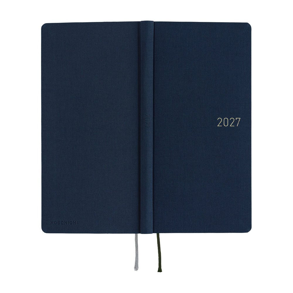Agenda 2027 HOBONICHI Techo Weeks - Colors : Midnight Blue - 