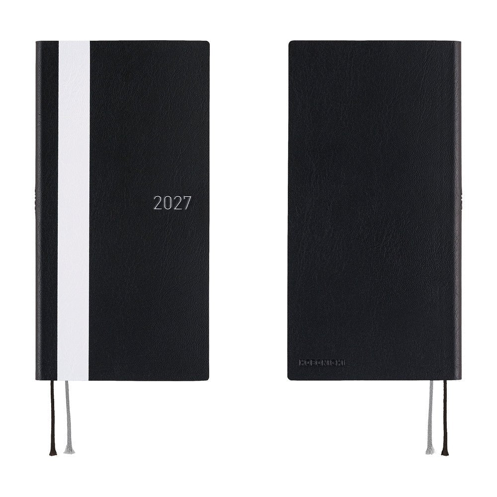 Agenda 2027 HOBONICHI Techo Weeks - White Line : Black - 