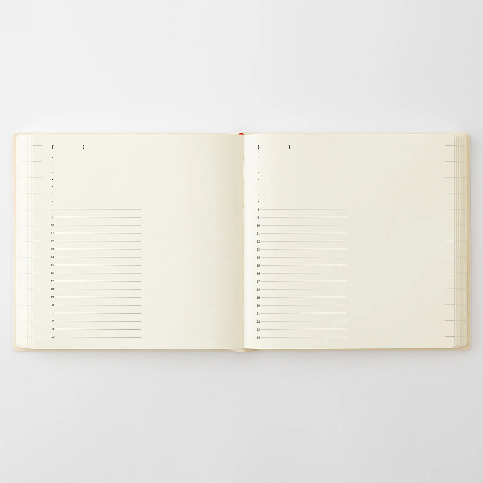 Agenda 2027 MD Notebook Diary 1 Day 1 Page - A5 Square - 4902805224925