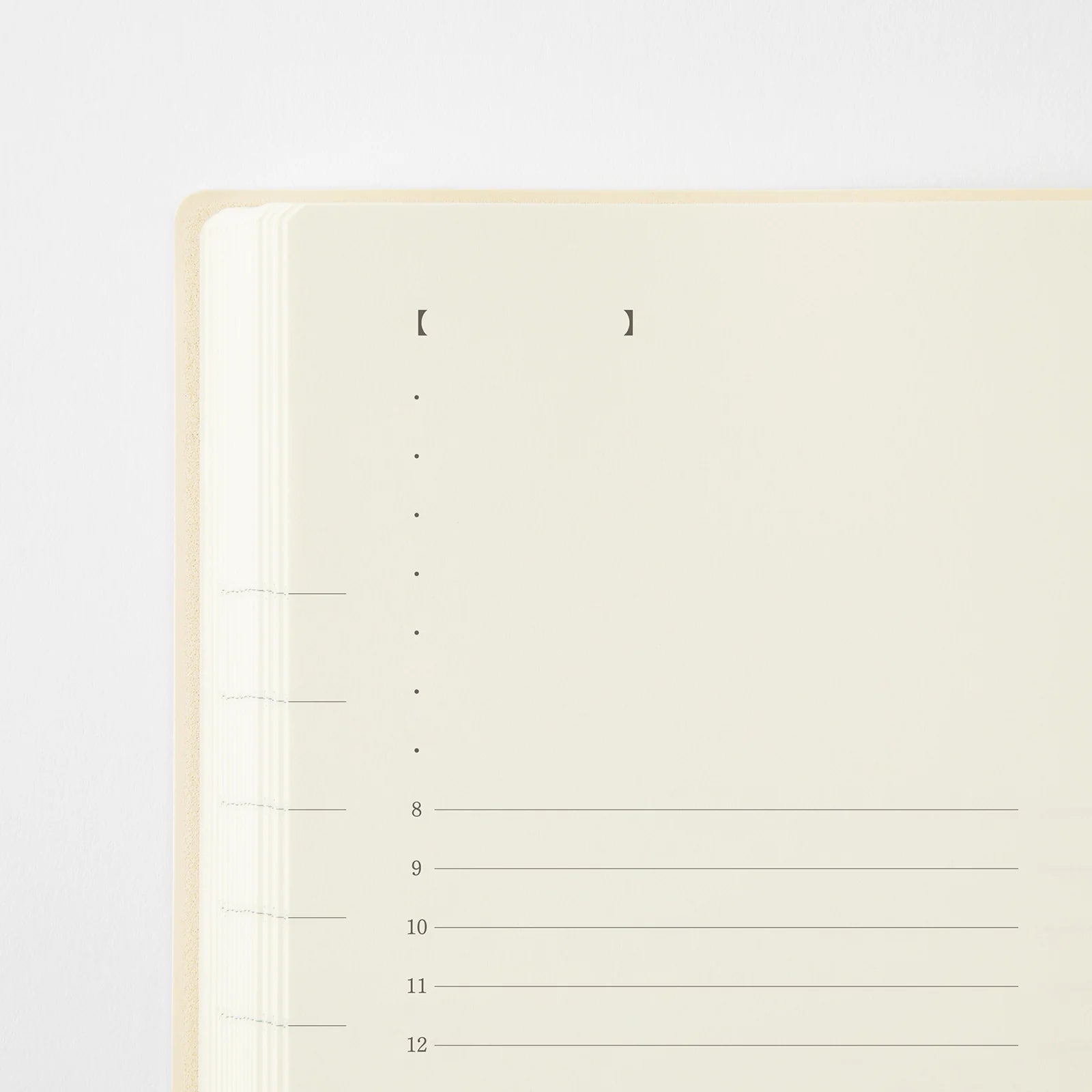 Agenda 2027 MD Notebook Diary 1 Day 1 Page - A5 Square - 4902805224925
