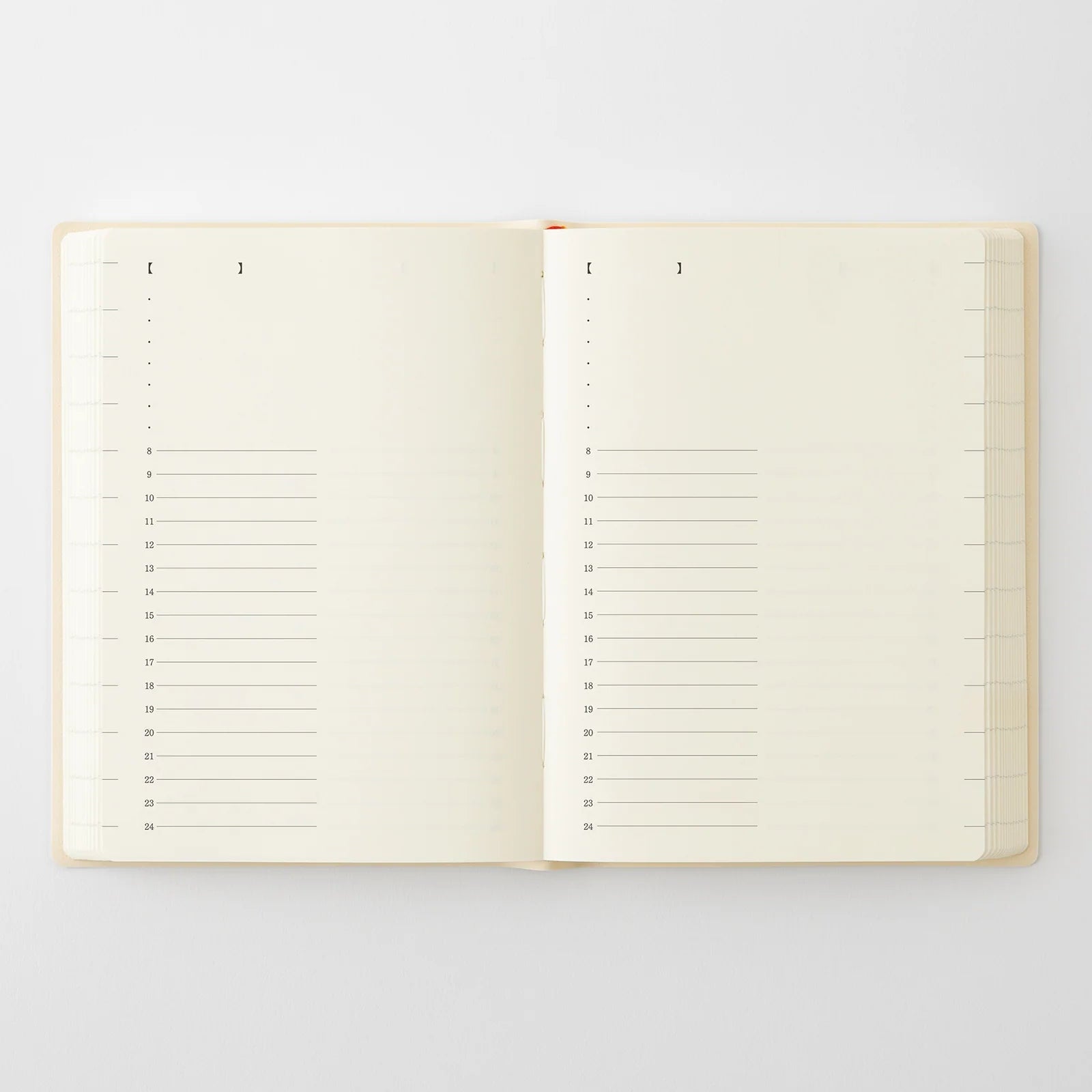 Agenda 2027 MD Notebook Diary 1 Day 1 Page - A6 - 4902805224918