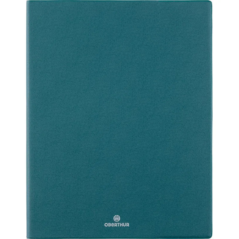 Agenda 2027 OBERTHUR Odessa - 21 x 27 cm - 1 semaine sur 2 pages - Orientation verticale - Vert - 3664447228846