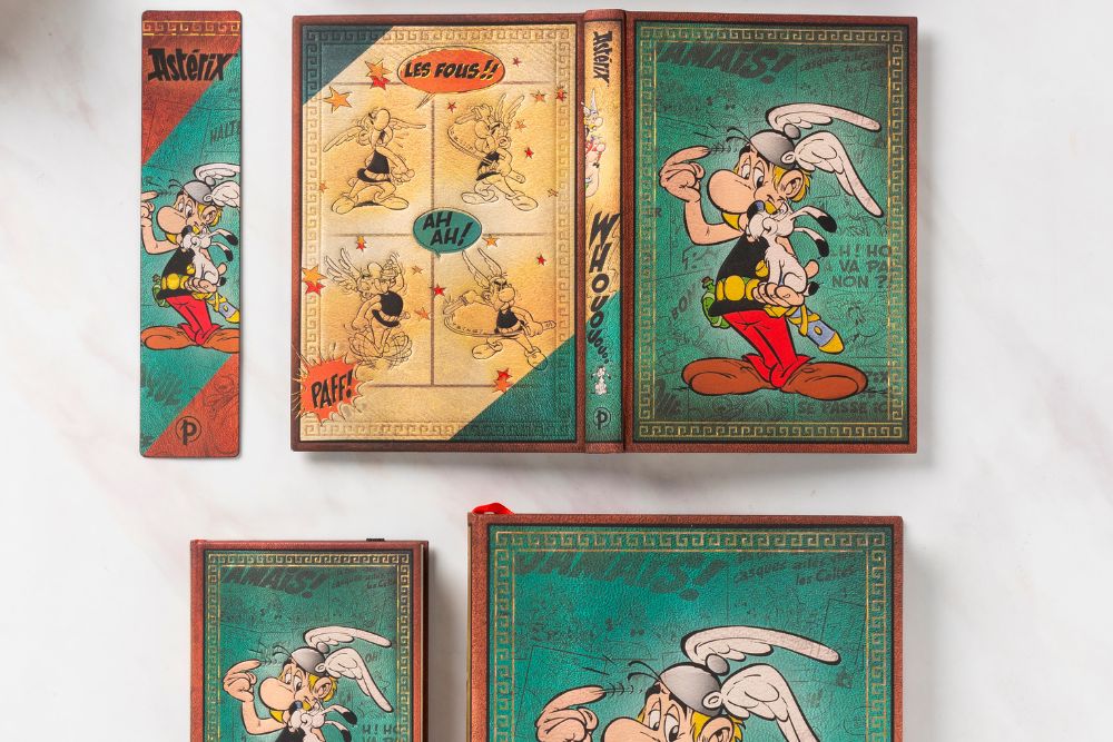 Agenda 2027 PAPERBLANKS Astérix le Gaulois - 1 semaine sur 2 pages - Midi - Hardcover - Horizontal - 176p - 9780349720654