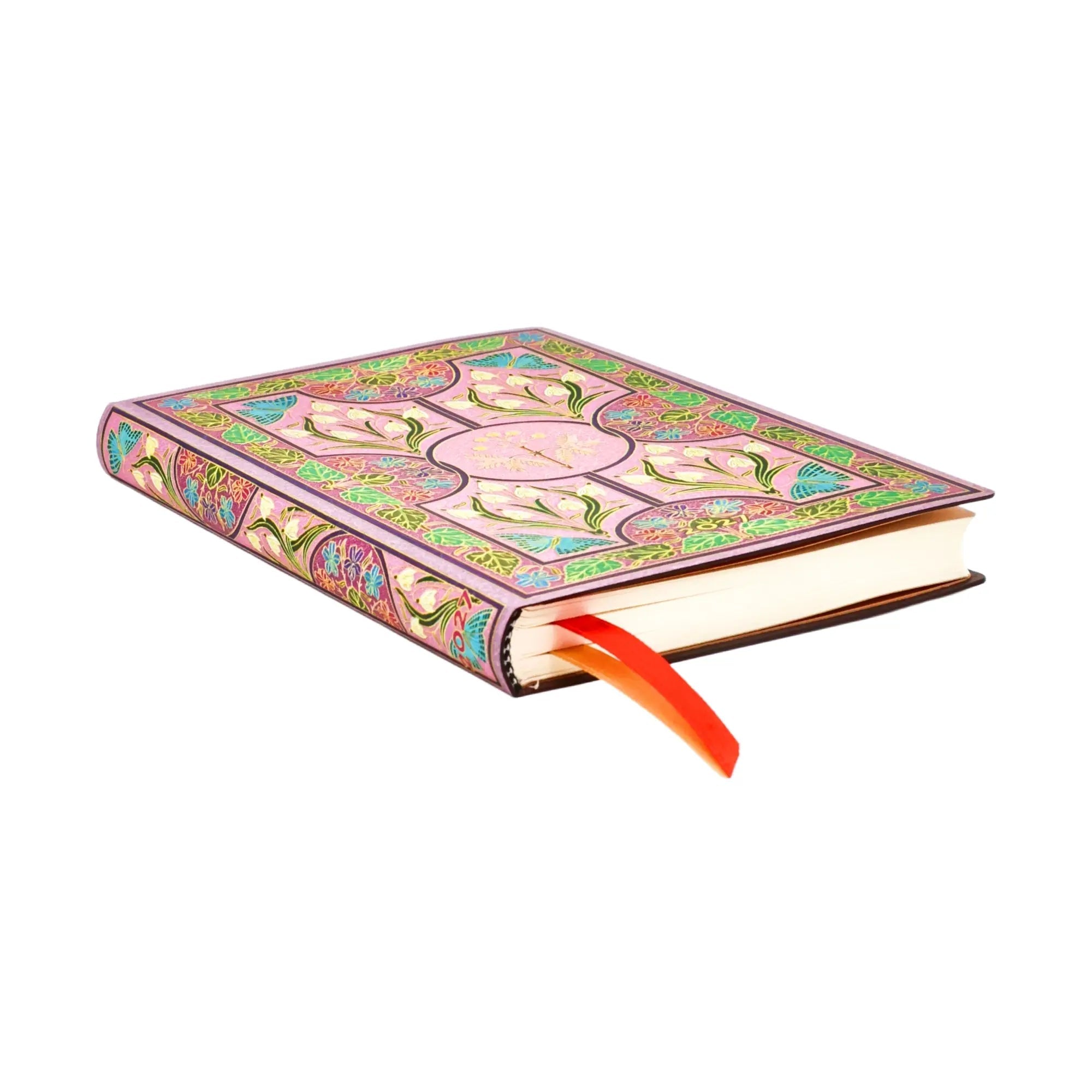 Agenda 2027 PAPERBLANKS Mimosa - 1 semaine sur 2 pages - Mini - Softcover - Horizontal - 176p - 9780349721163