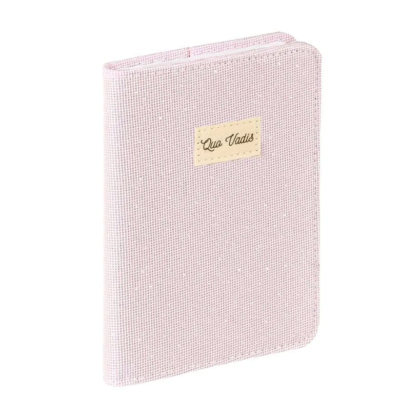 Agenda 2027 QUO VADIS Affaires Color - 10 x 15 cm - 1 semaine sur 2 pages - Orientation verticale - Ella rose nacre - 3371010532575