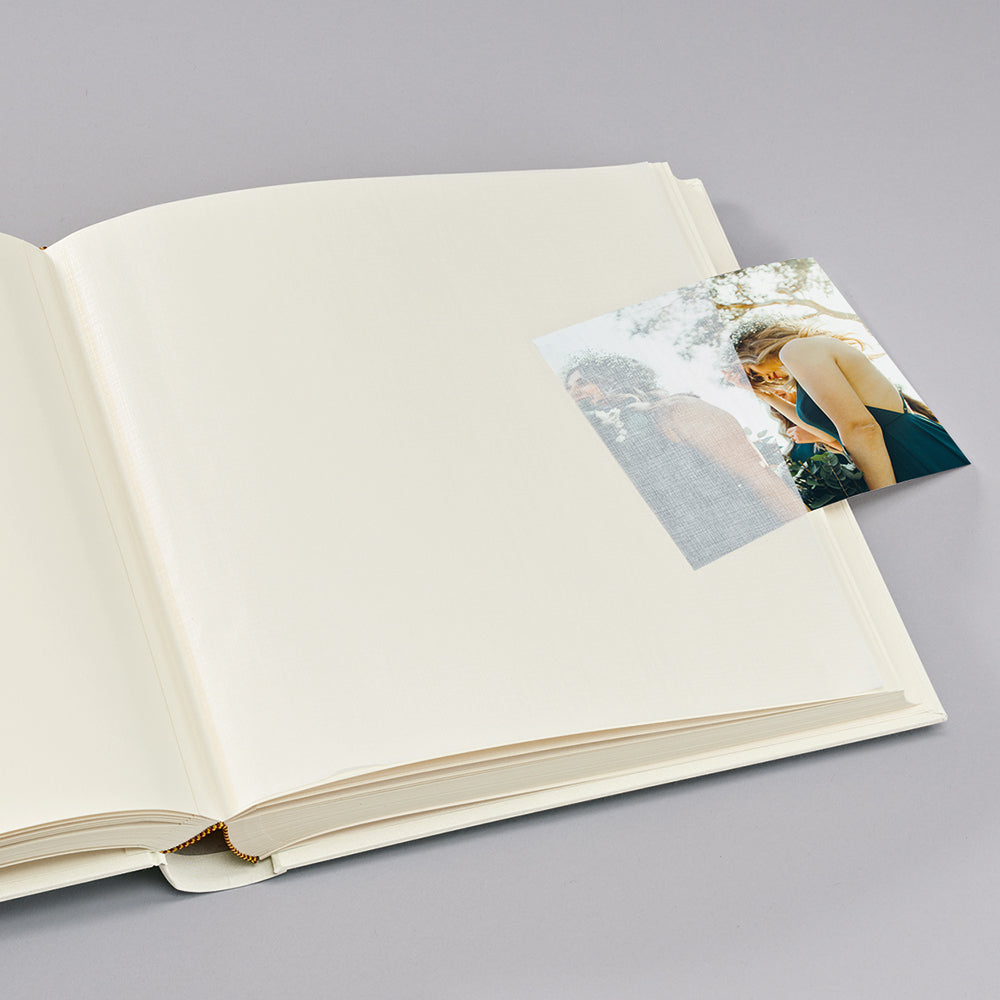 Album photo SEMIKOLON Wedding Edition Classic XLarge - 32 x 31 cm - 120 pages - Chamois