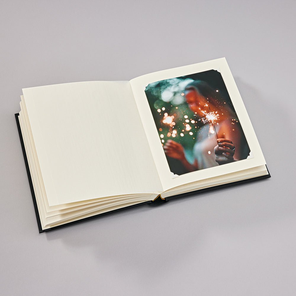 Album photo SEMIKOLON Classic Medium - 21.6 x 25.5 cm - 80 pages - Black - 4250053620786