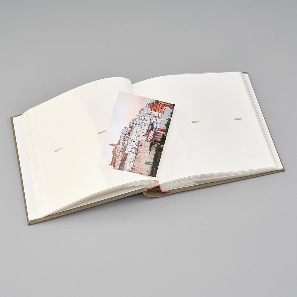 Album photo SEMIKOLON Classic Pocket - 23 x 22 cm - 200 pochettes - Fango - 