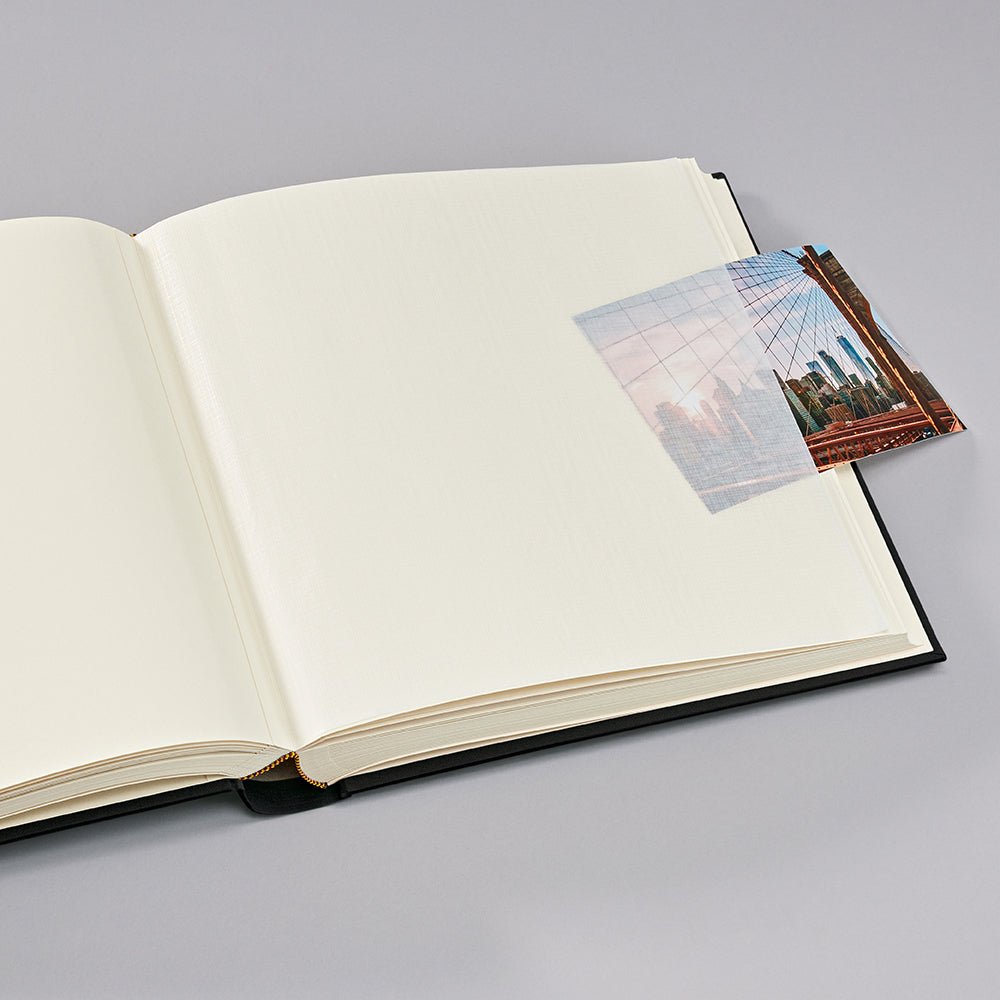 Album photo SEMIKOLON Classic XLarge - 32 x 31 cm - 130 pages - Black - 