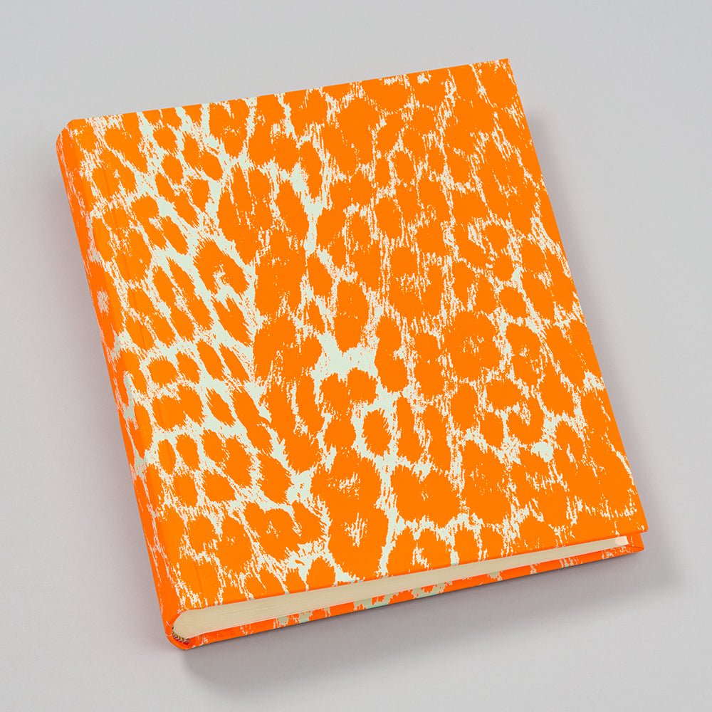 Album photo SEMIKOLON x BETHGE Edition Classic Medium - 21.6 x 25.5 cm - 80 pages - Neonorange - 4070409002536