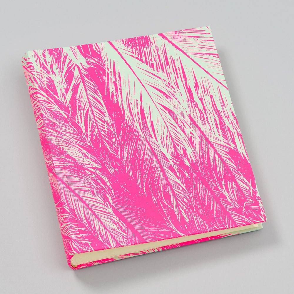 Album photo SEMIKOLON x BETHGE Edition Classic Medium - 21.6 x 25.5 cm - 80 pages - Neonpink - 4070409002550