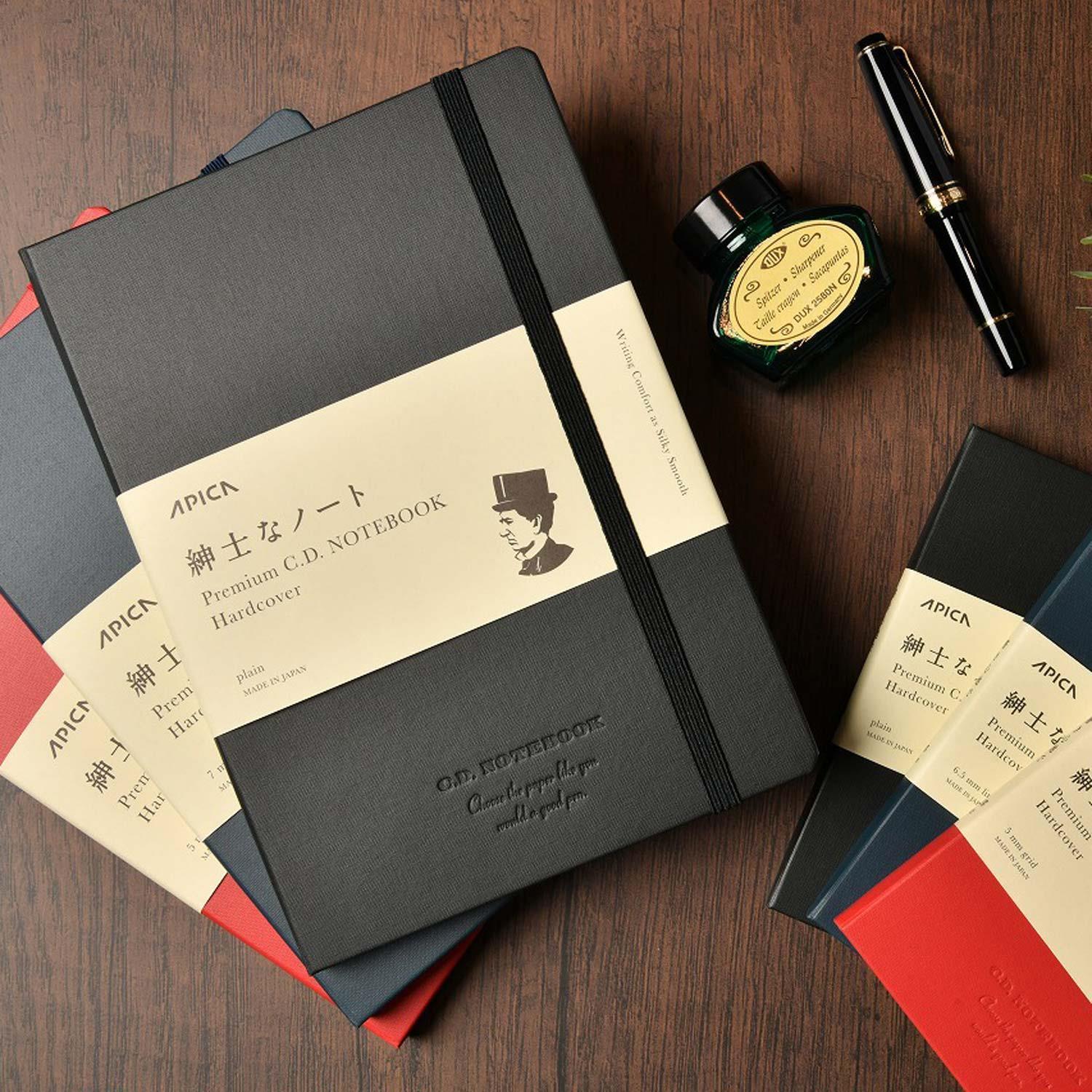 Carnet APICA Premium CD Notebook - A5 - Hardcover - Quadrillé - 