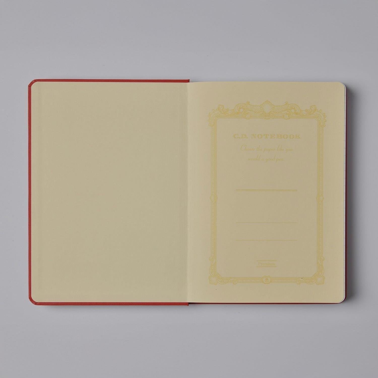 Carnet APICA Premium CD Notebook - A6 - Hardcover - Quadrillé - 