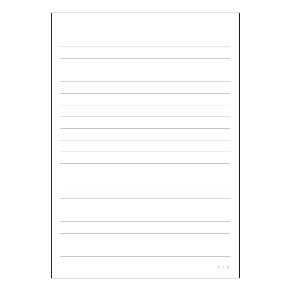 Carnet APICA Premium CD Notebook One - A6 - Ligné - Bleu foncé - 4970090130108