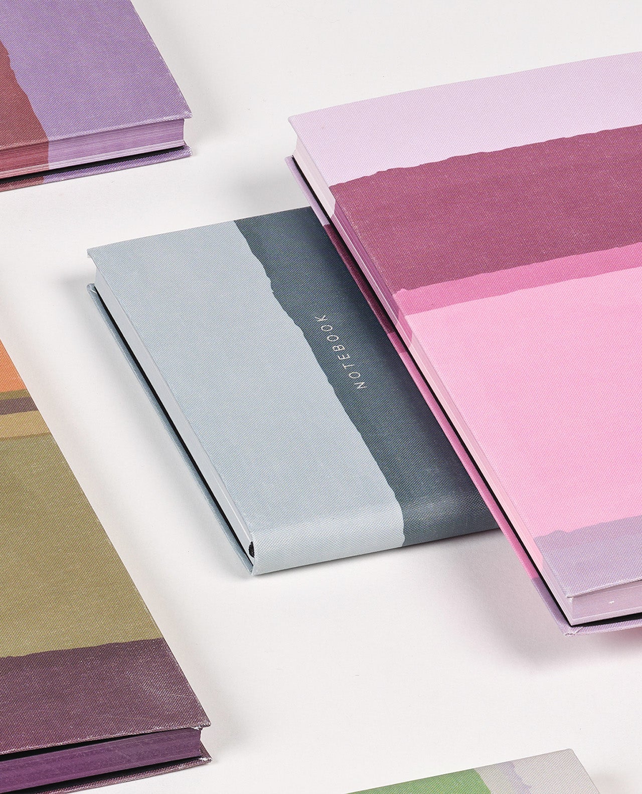 Carnet CASTELLI MILANO Stripes - 19 x 25 cm - Hardcover - Ligné - Cool - 8056149954560