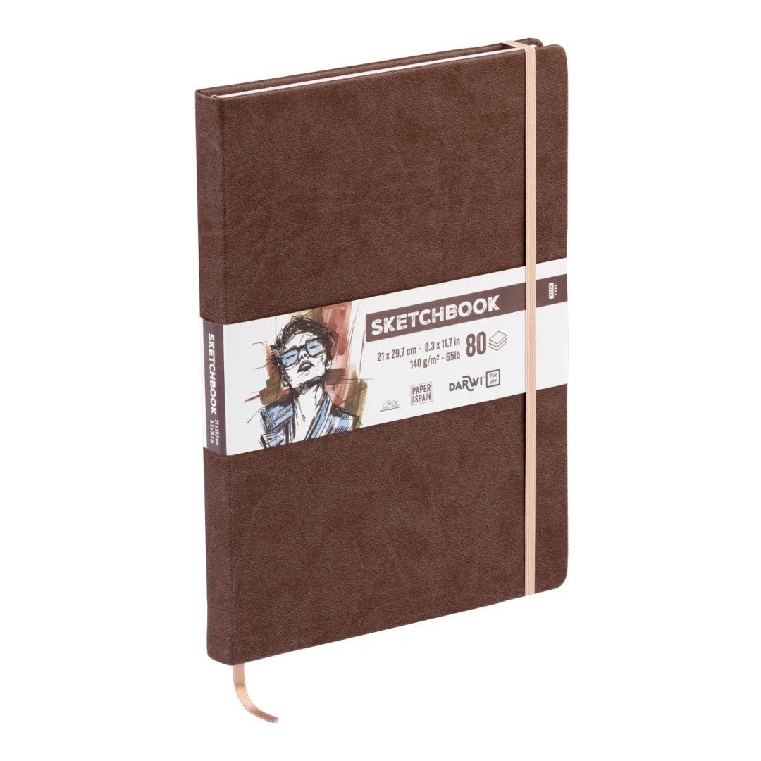 Carnet DARWI For You Sketchbook - A4 - Uni - Brun - 5411711466927
