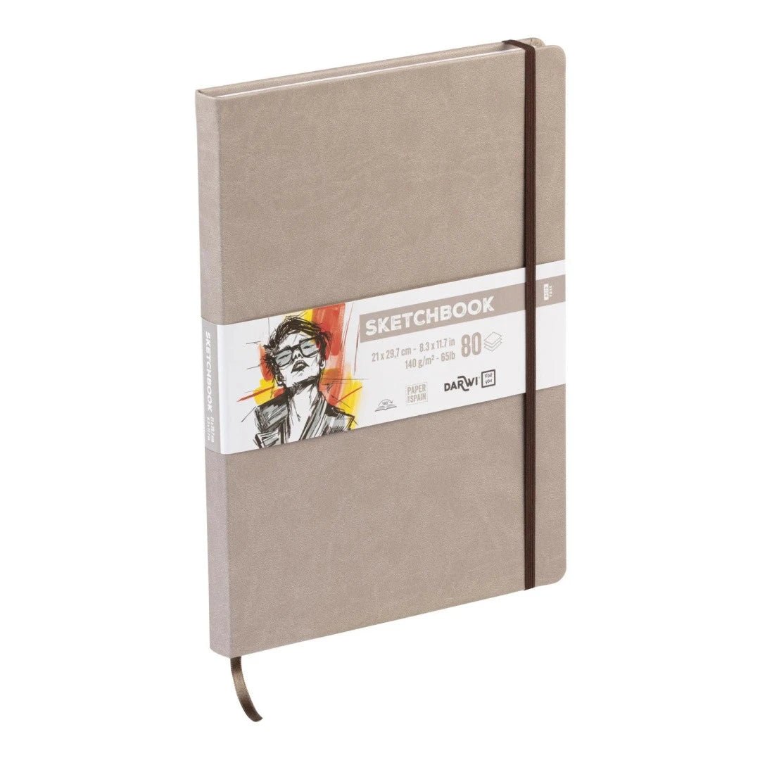 Carnet DARWI For You Sketchbook - A4 - Uni - Taupe - 5411711466903