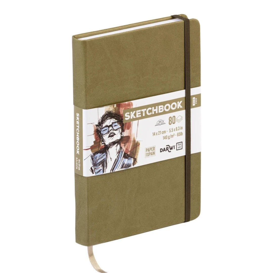 Carnet DARWI For You Sketchbook - A5 - Uni - Kaki - 5411711466828