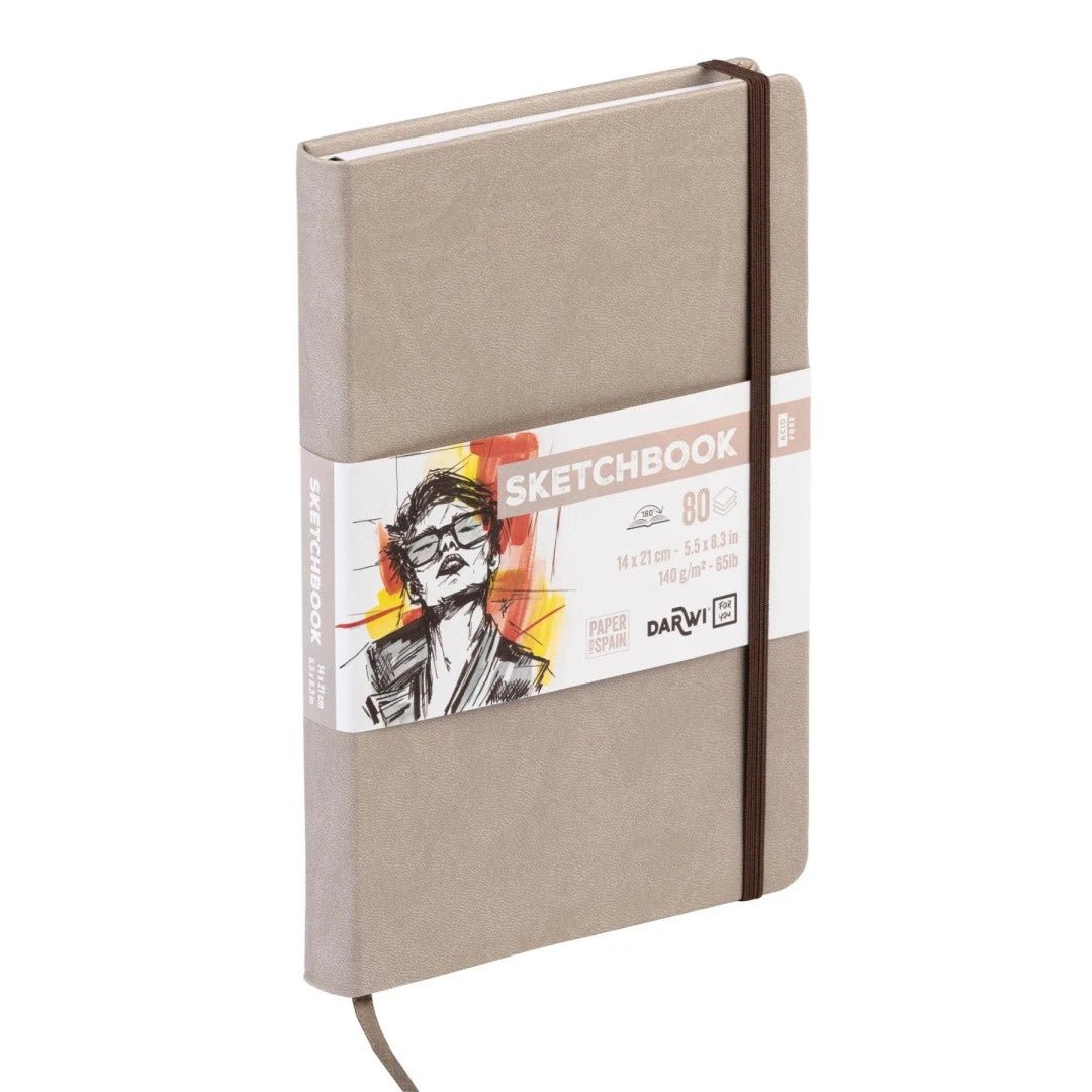 Carnet DARWI For You Sketchbook - A5 - Uni - Taupe - 5411711466811
