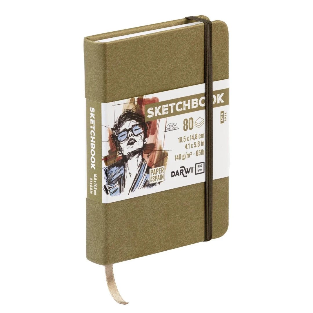 Carnet DARWI For You Sketchbook - A6 - Uni - Kaki - 5411711466644