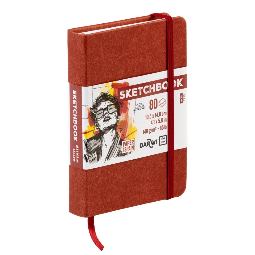 Carnet DARWI For You Sketchbook - A6 - Uni - Terracotta - 5411711466668