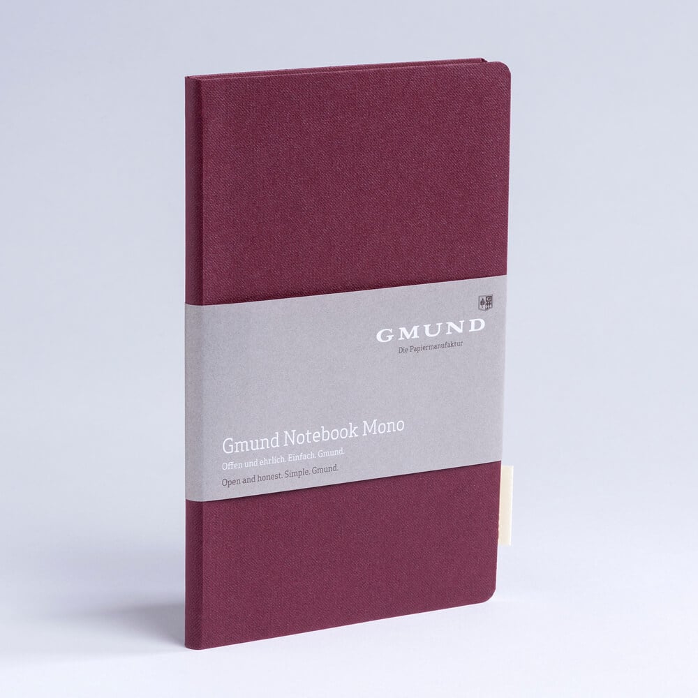 Carnet GMUND Notebook Mono - Softcover - A5 - Pointillé - Jam - 4049574039531