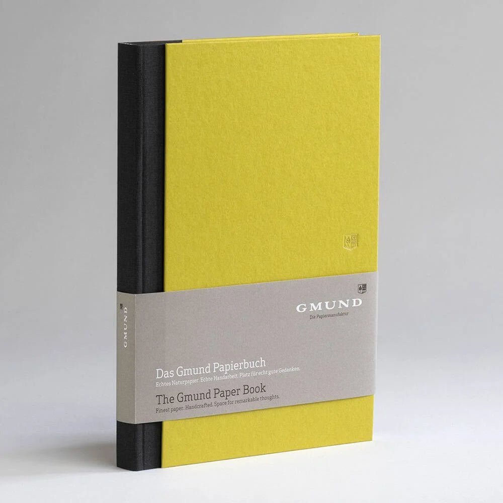 Carnet GMUND Paper Book - Hardcover - B5 - Pointillé - Lime - 4049574039326