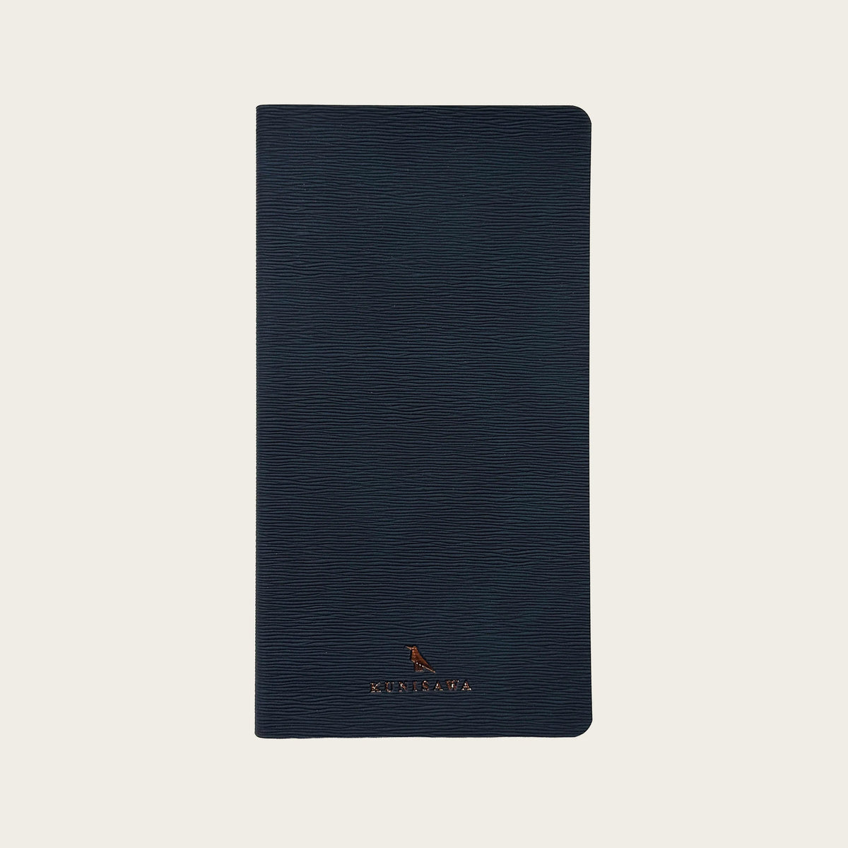 Carnet KUNISAWA Find Flex Note - 11 x 21 cm - Softcover - Quadrillé - Navy Blue - 