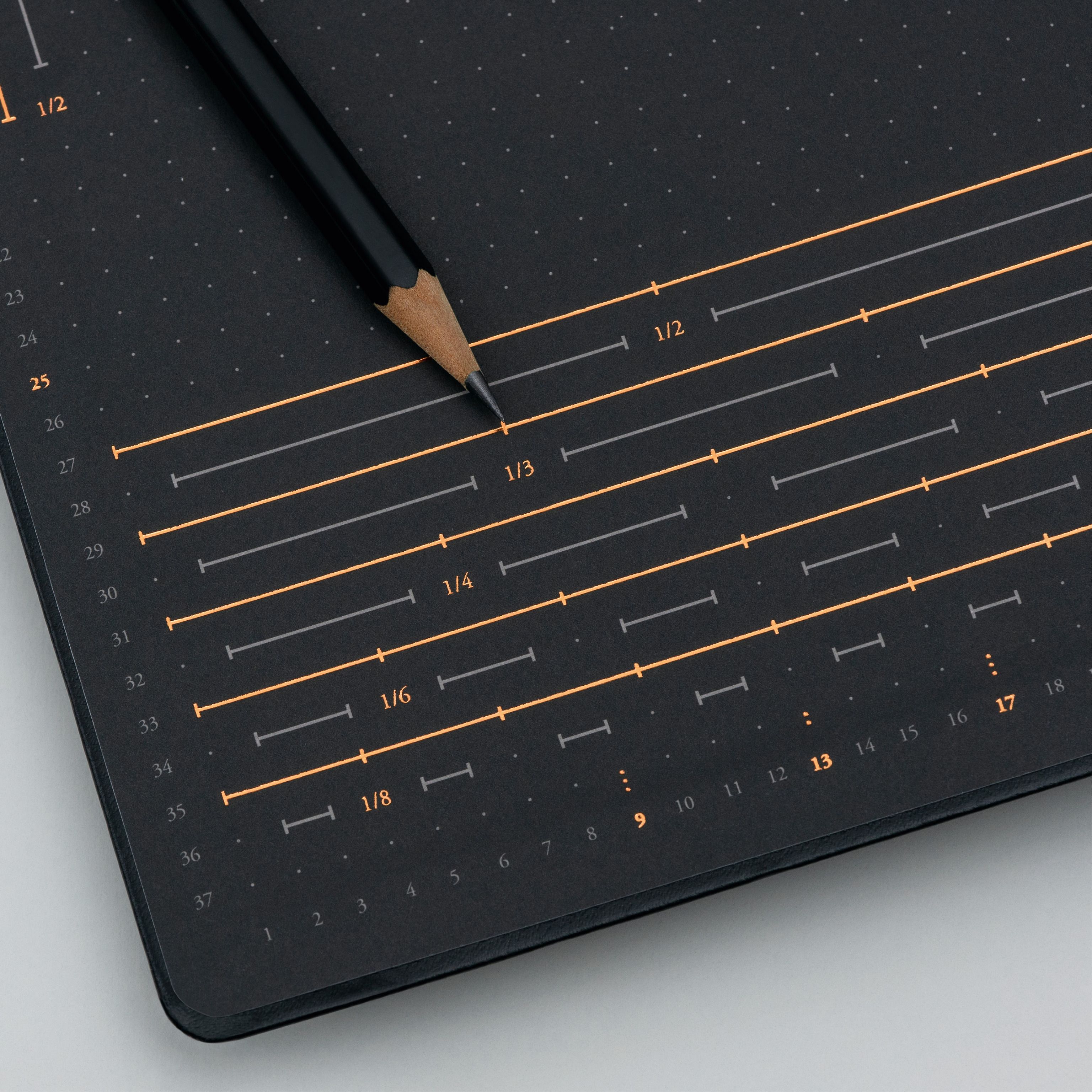 Carnet LEUCHTTURM1917 Bullet Journal Edition 2 - A5 - Hardcover - Pointillé - Black - 4004117589560