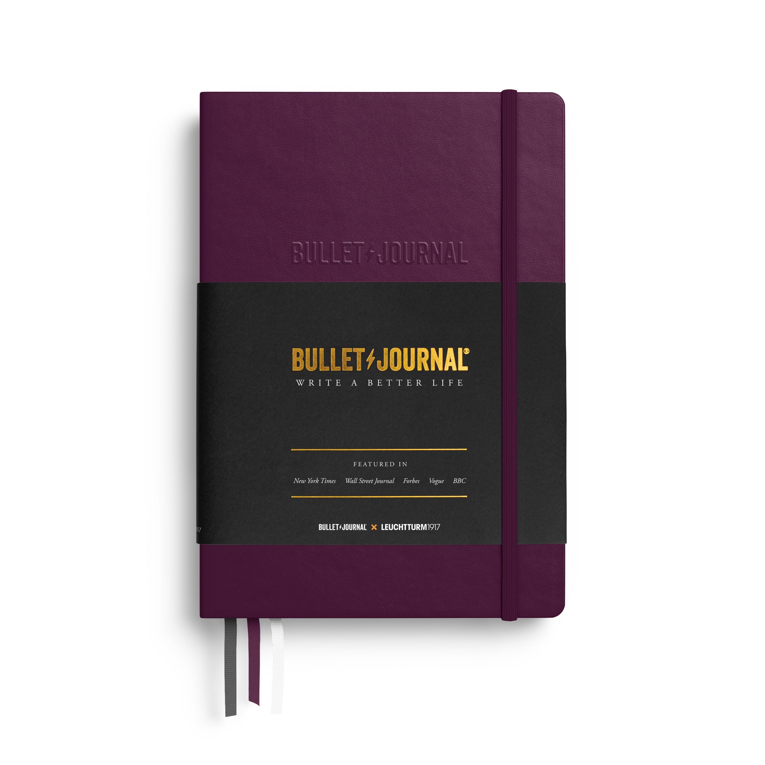 Carnet LEUCHTTURM1917 Bullet Journal Edition 2 - A5 - Hardcover - Pointillé - Purple26 - 4070292004044