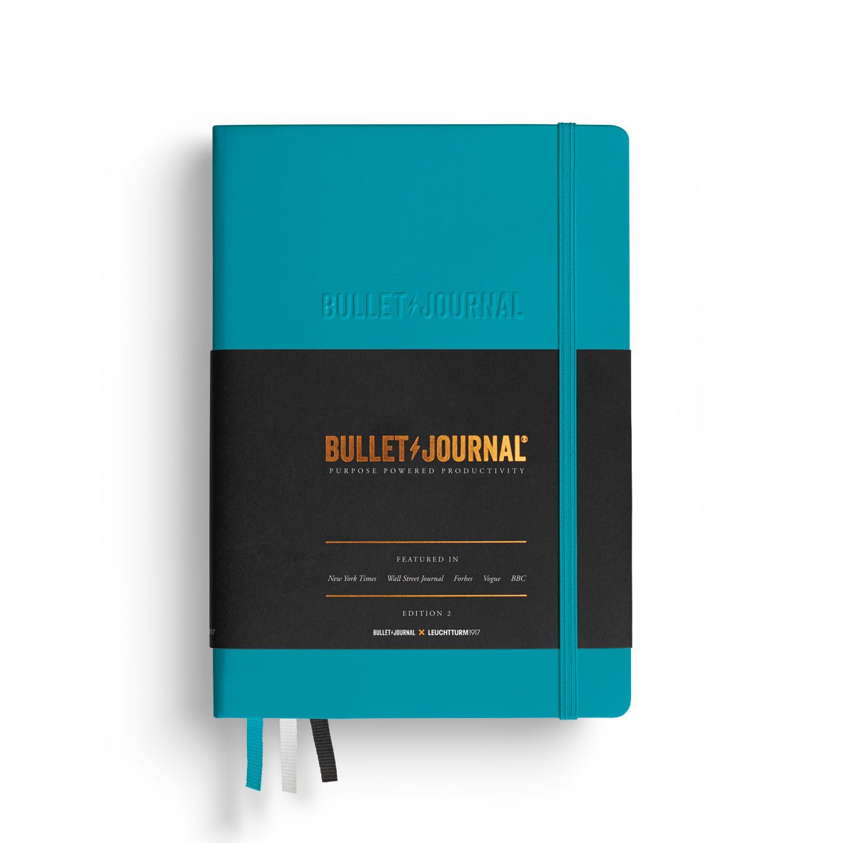 Carnet LEUCHTTURM1917 Bullet Journal Edition 2 - A5 - Hardcover - Pointillé - Turquoise25 - 4004117668746