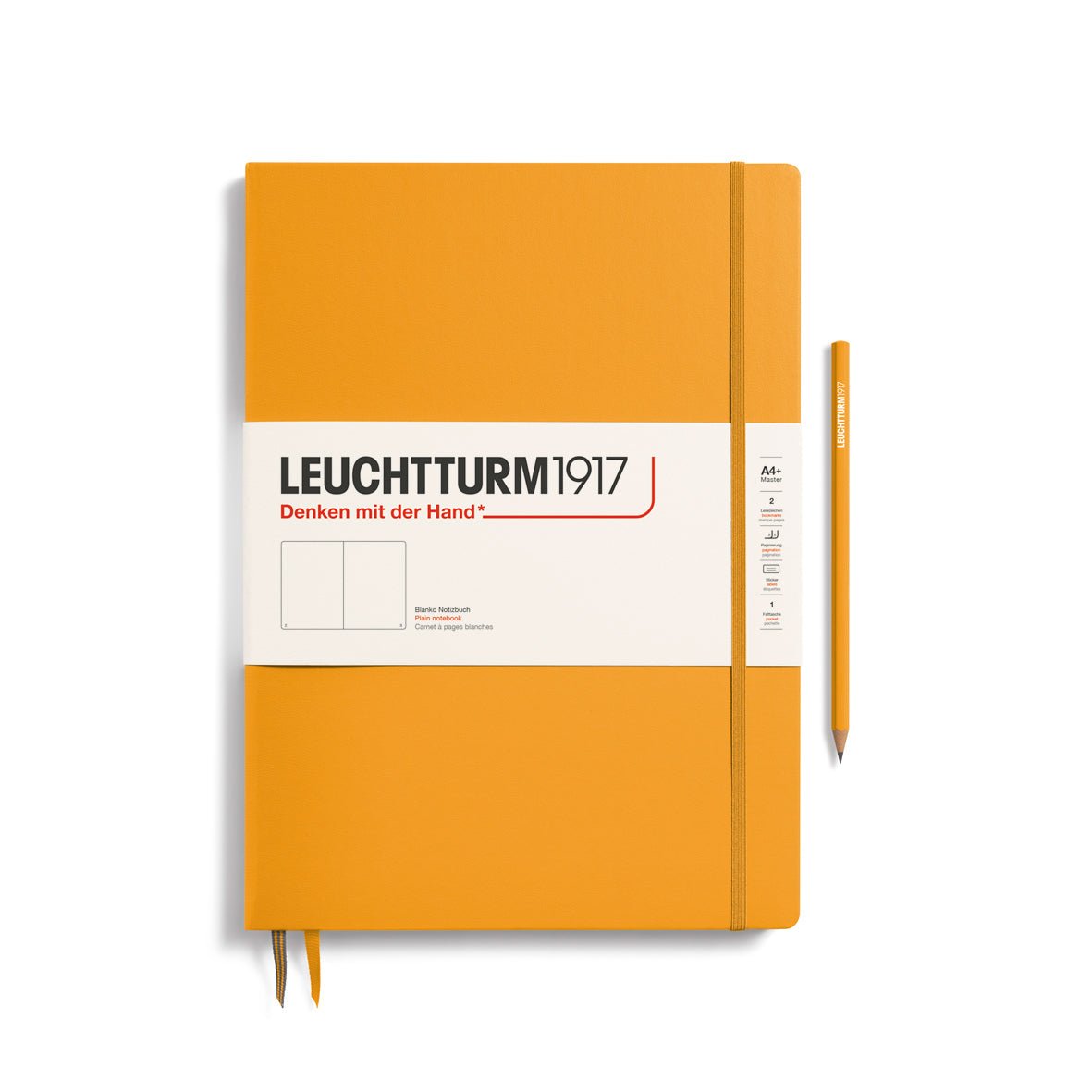 Carnet LEUCHTTURM1917 Classic - A4+ Slim - Hardcover - Uni - Rising Sun - 4004117632655