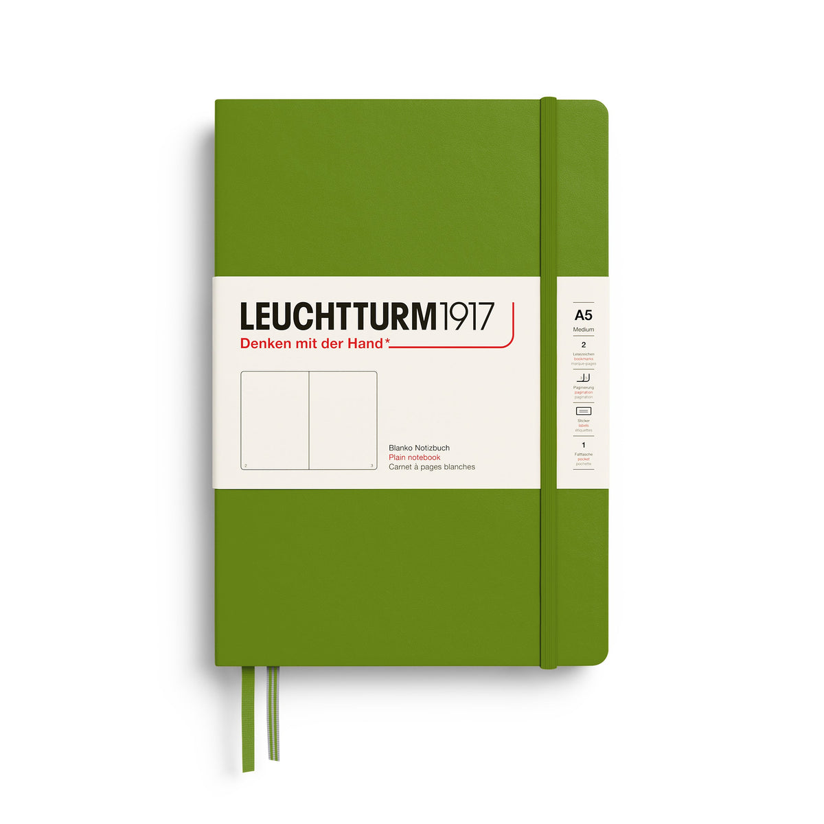 Carnet LEUCHTTURM1917 Classic - A5 - Hardcover - Uni - Moss - 4070292008264