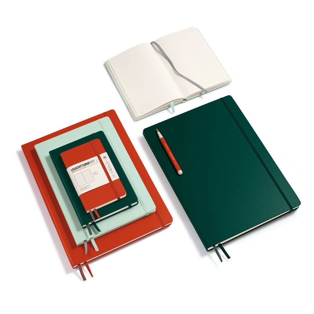 Carnet LEUCHTTURM1917 Classic - A5 - Softcover - Ligné - Light Grey - 4004117626029