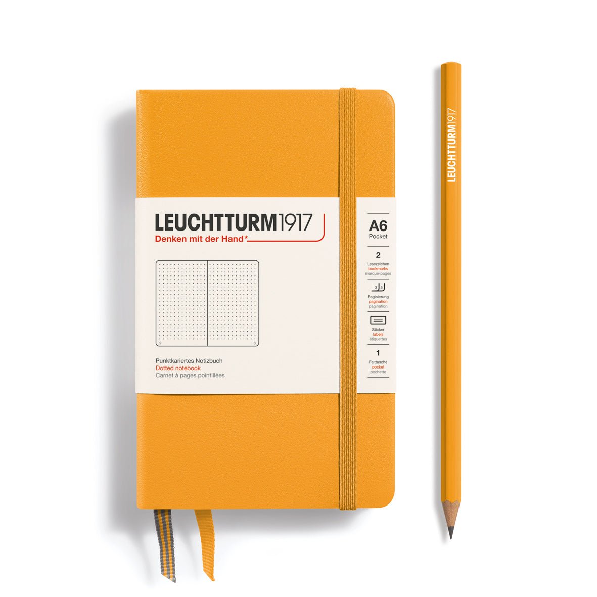 Carnet LEUCHTTURM1917 Classic - A6 - Hardcover - Pointillé - Rising Sun - 4004117610684