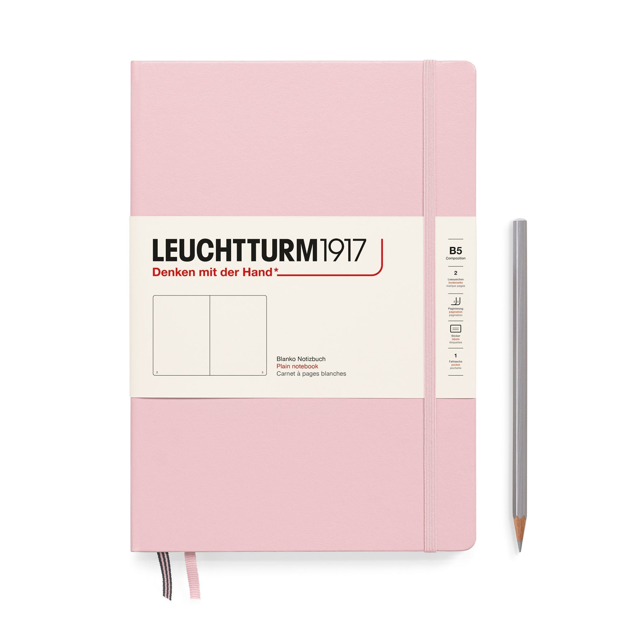 Carnet LEUCHTTURM1917 Classic - B5 - Hardcover - Uni - Powder - 4004117615924