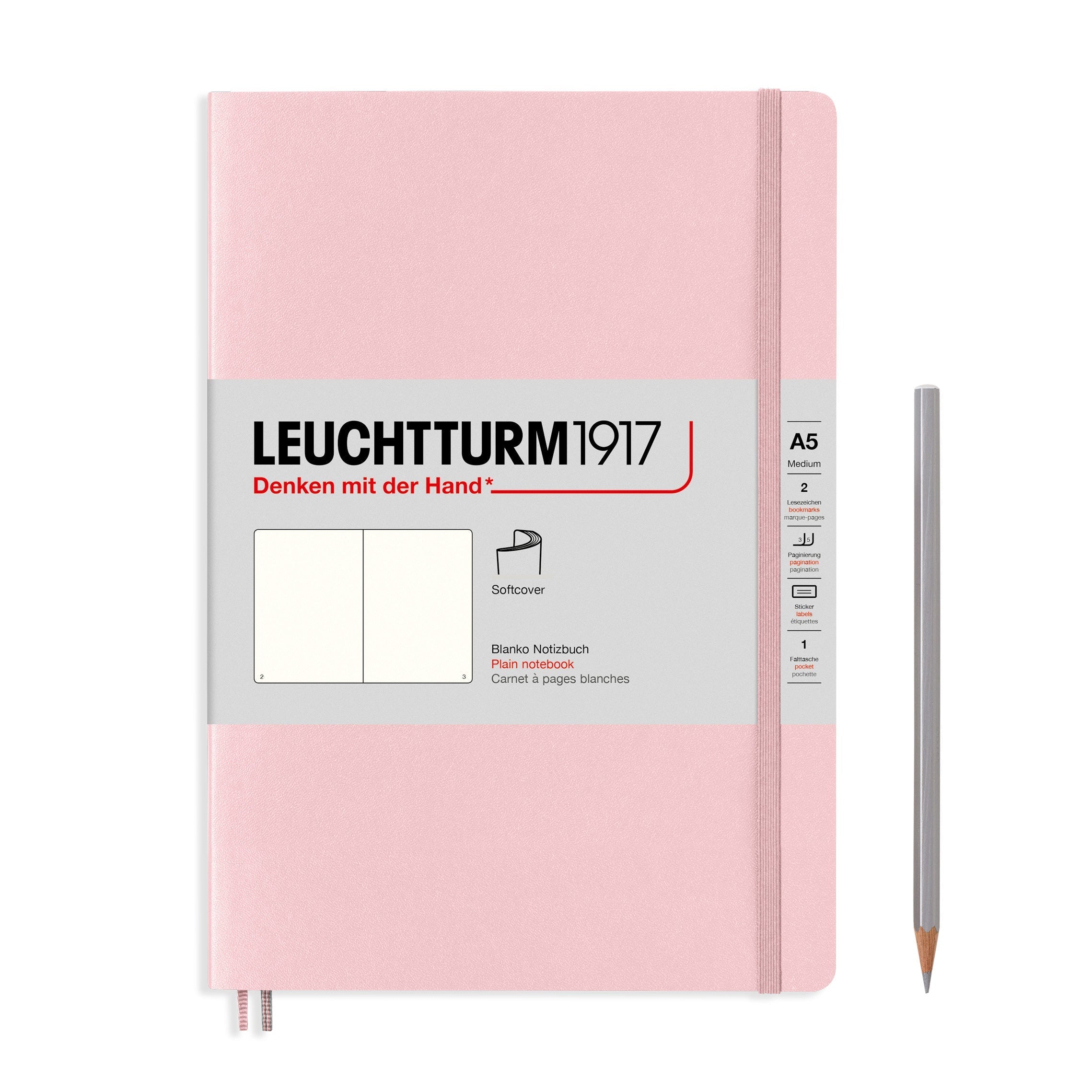 Carnet LEUCHTTURM1917 Classic - B5 - Softcover - Uni - Powder - 4004117593284