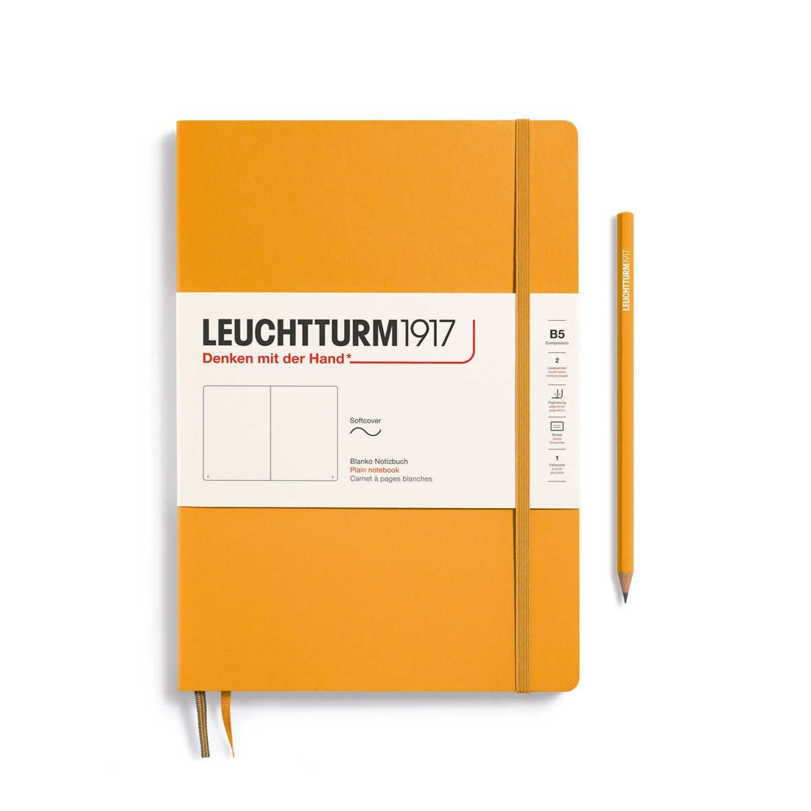Carnet LEUCHTTURM1917 Classic - B5 - Softcover - Uni - Rising Sun - 4004117610752