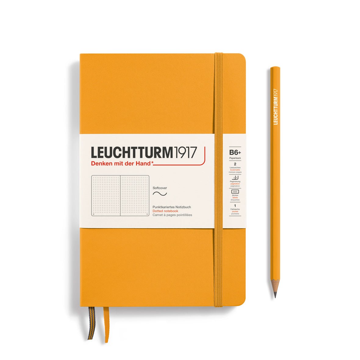 Carnet LEUCHTTURM1917 Classic - B6+ - Softcover - Pointillé - Rising Sun - 4004117610820