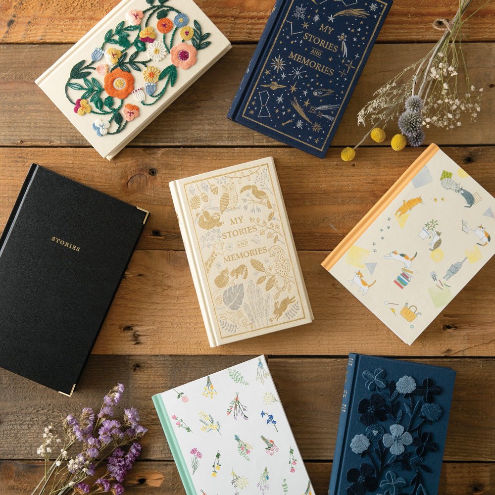 Carnet MIDORI 1 Year Diary Journal - B6 - Fleurs séchées - 4902805128797