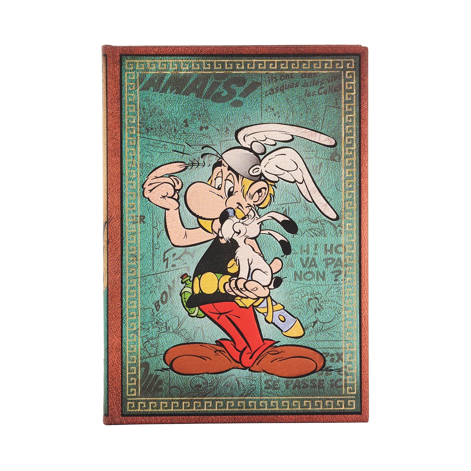 Carnet PAPERBLANKS Astérix le Gaulois - Midi - Hardcover - Ligné - 144p - 9781439796993