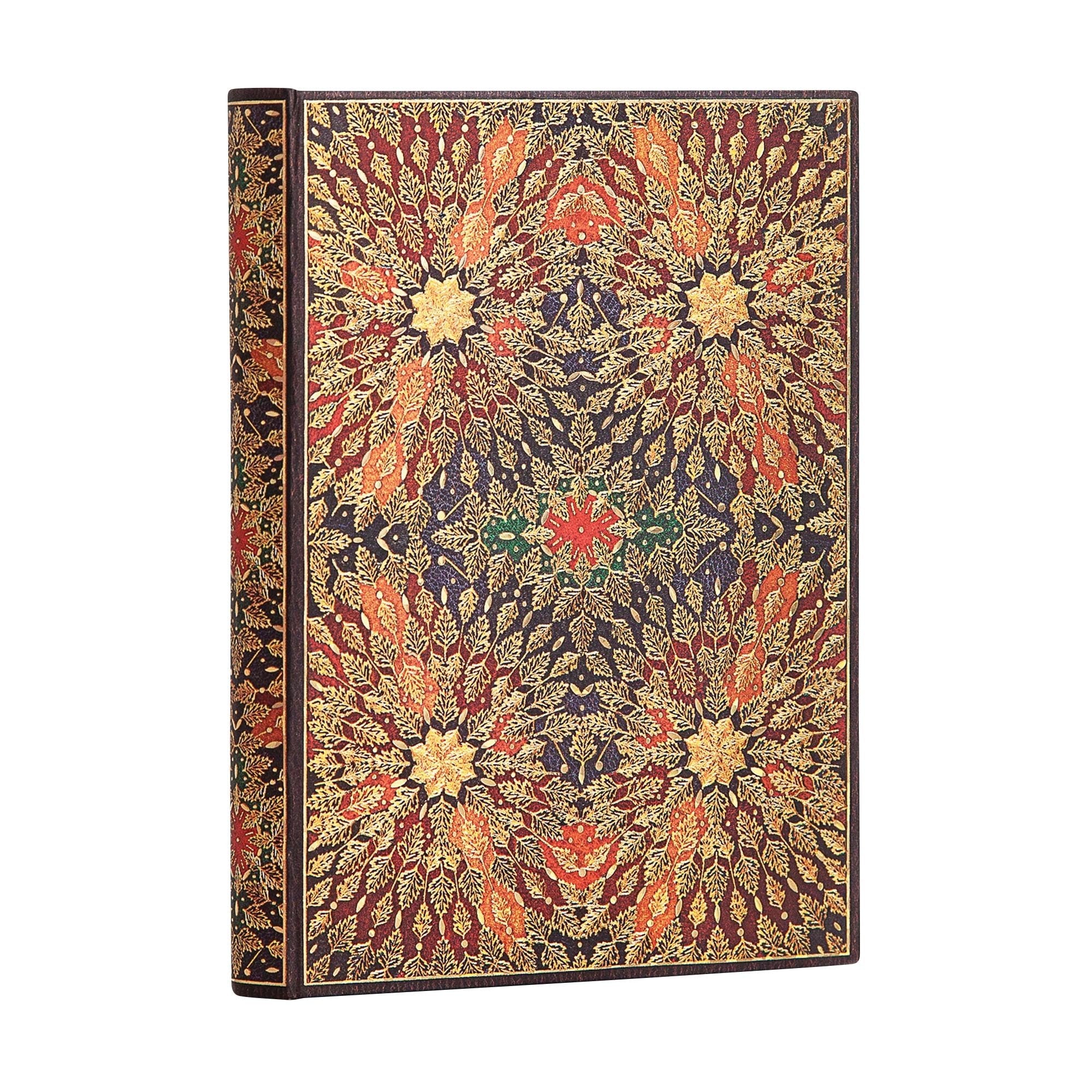 Carnet PAPERBLANKS Fleurs de Feu - Midi - Hardcover - Ligné - 240p - 9781439754108