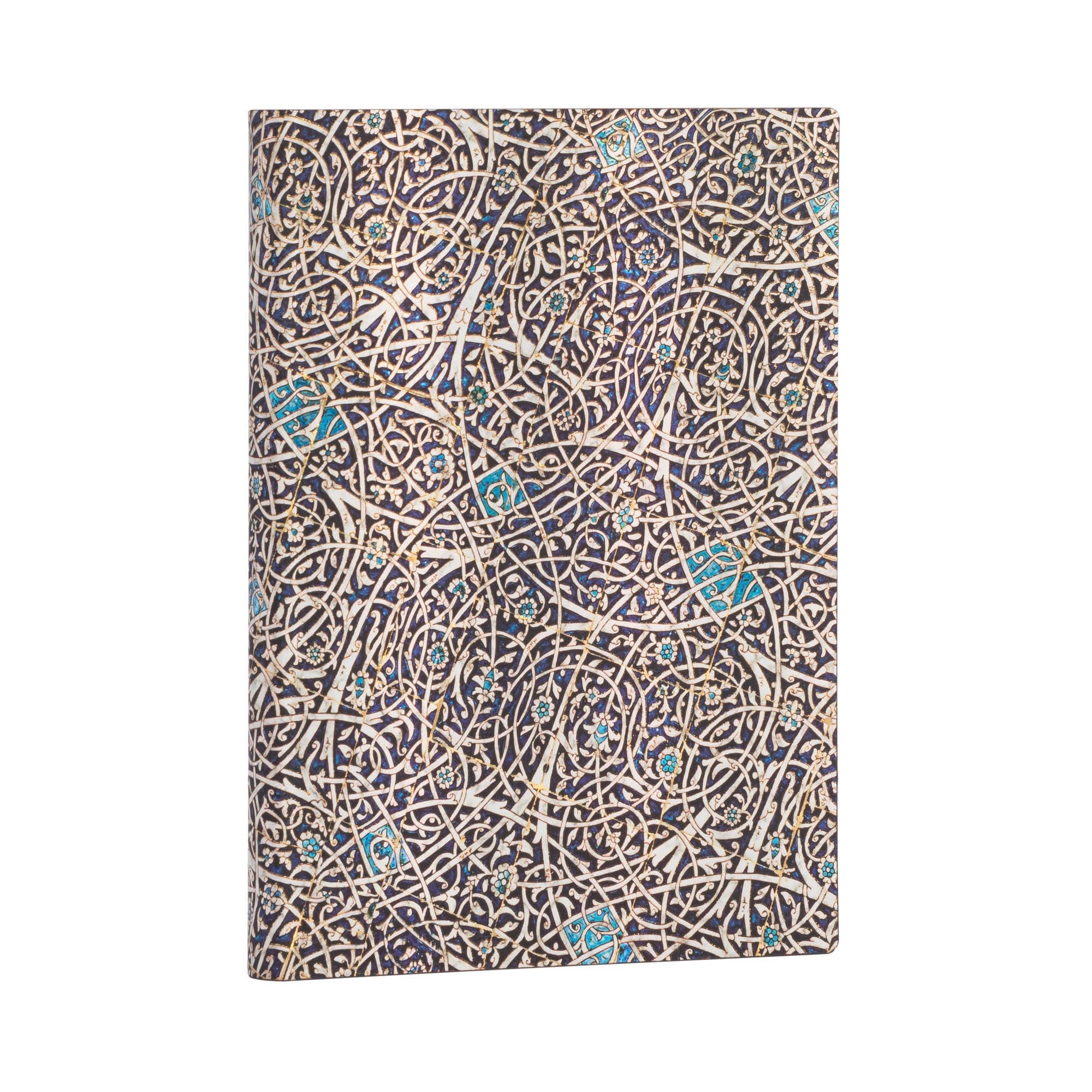 Carnet PAPERBLANKS Granada Turquoise - Midi - Softcover - Ligné - 176p - 9781439782163