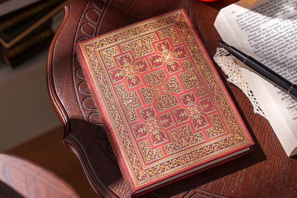 Carnet PAPERBLANKS La Guerre des Roses - Grand - Hardcover - Ligné - 128p - 9780349715087