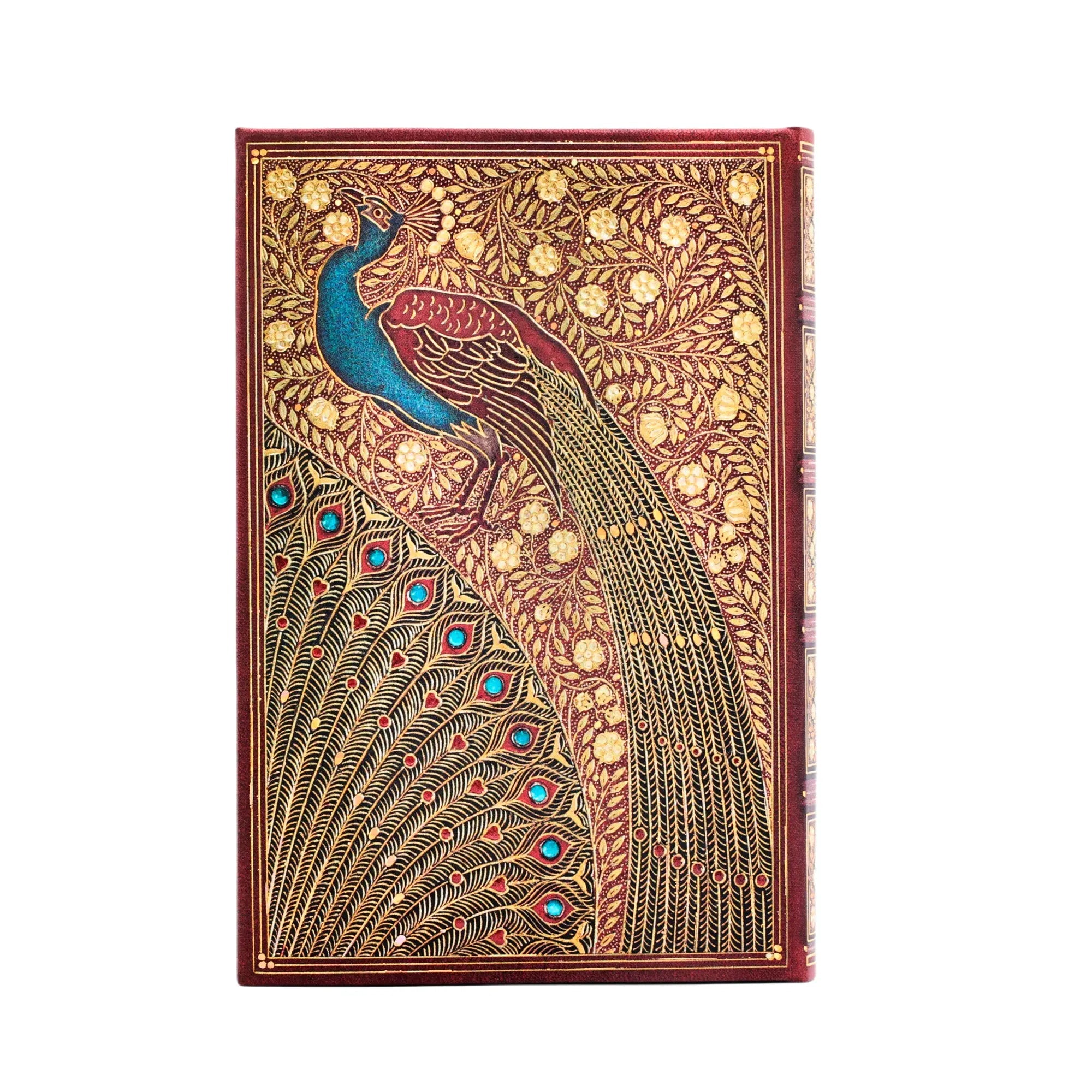 Carnet PAPERBLANKS Les Paons de Hafiz - Mini - Hardcover - Ligné - 176p - 9781439798911