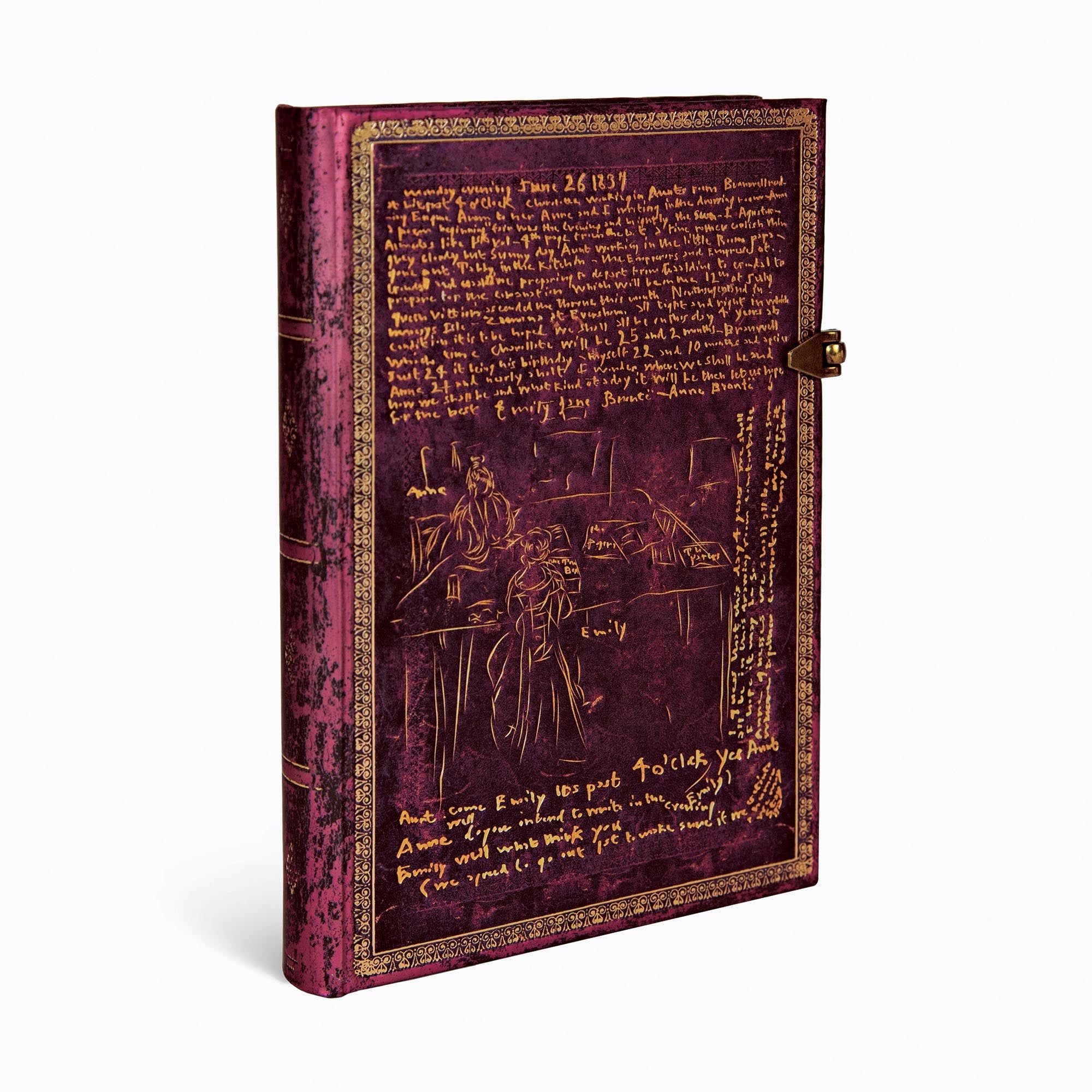 Carnet PAPERBLANKS Les Sœurs Brontë - Midi - Hardcover - Ligné - 240p - 9781439752944