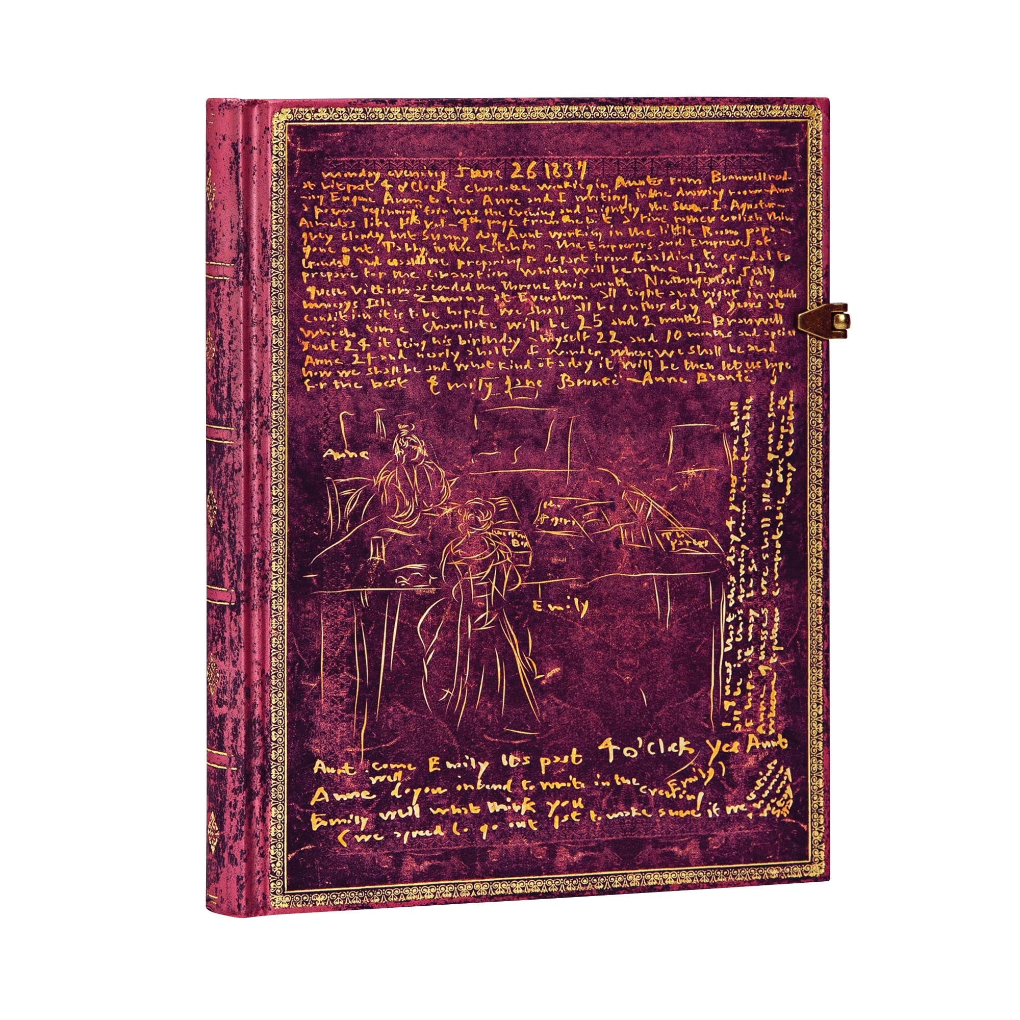 Carnet PAPERBLANKS Les Sœurs Brontë - Ultra - Hardcover - Ligné - 144p - 9781439752920