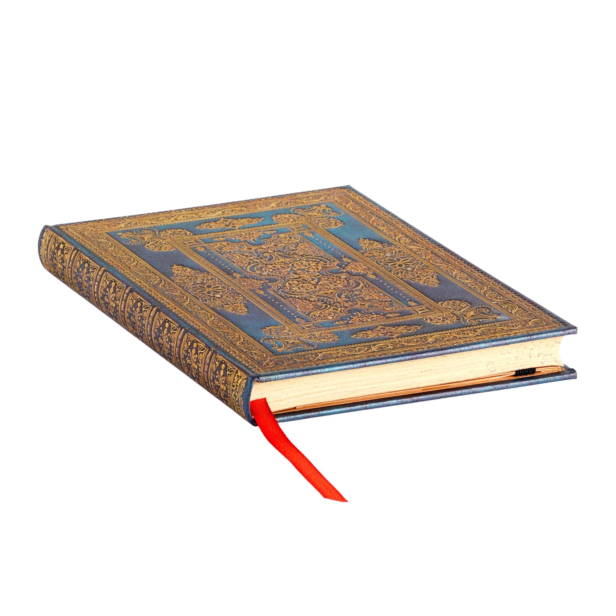 Carnet PAPERBLANKS Luxe Bleu - Midi - Hardcover - Ligné - 144p - 9781439795910